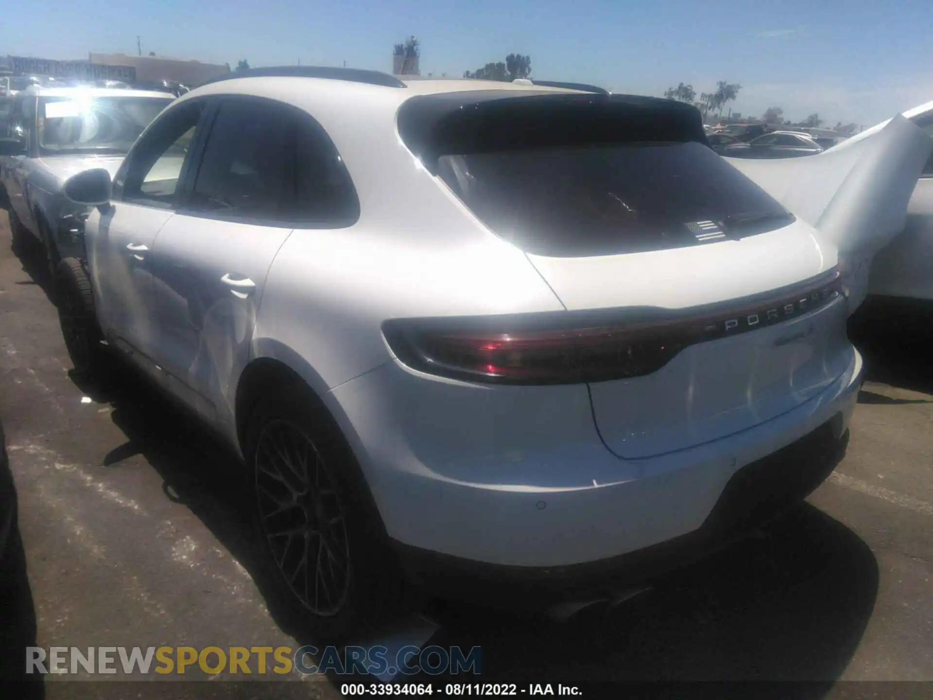 3 Photograph of a damaged car WP1AB2A58LLB31036 PORSCHE MACAN 2020