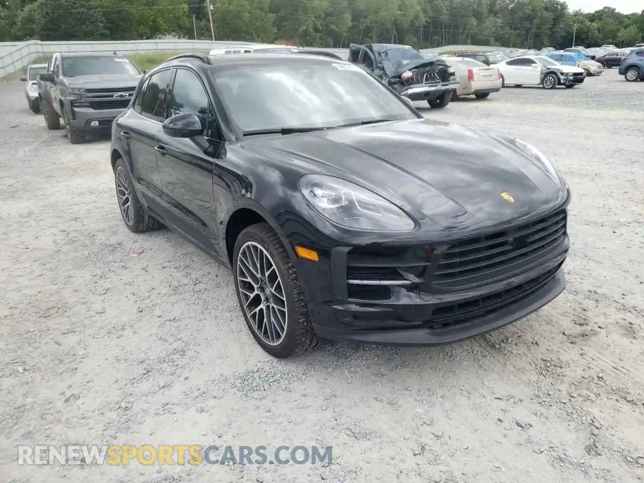 1 Photograph of a damaged car WP1AB2A58LLB37824 PORSCHE MACAN 2020