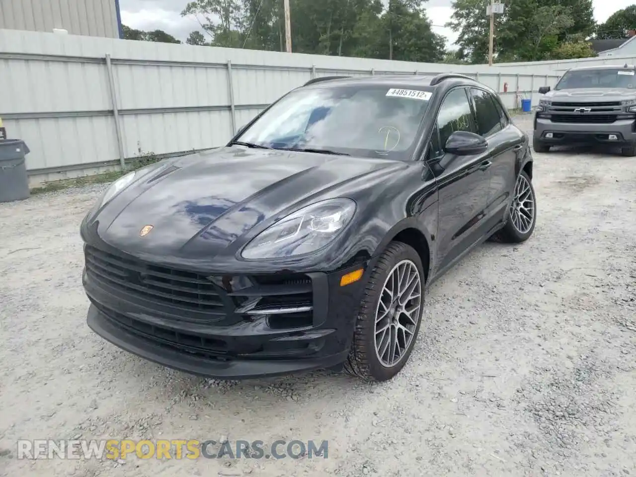 2 Photograph of a damaged car WP1AB2A58LLB37824 PORSCHE MACAN 2020