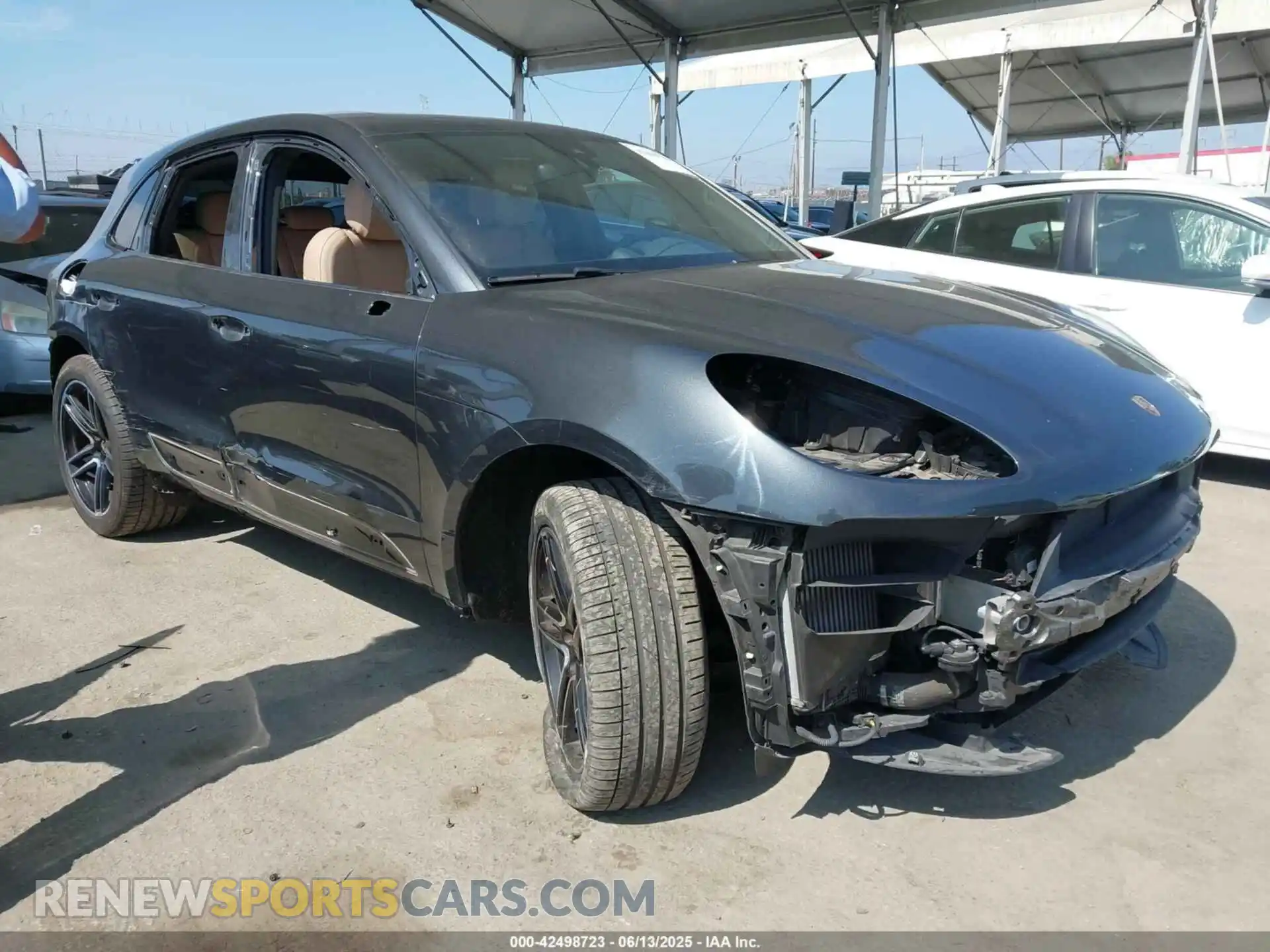 1 Photograph of a damaged car WP1AB2A59LLB32454 PORSCHE MACAN 2020