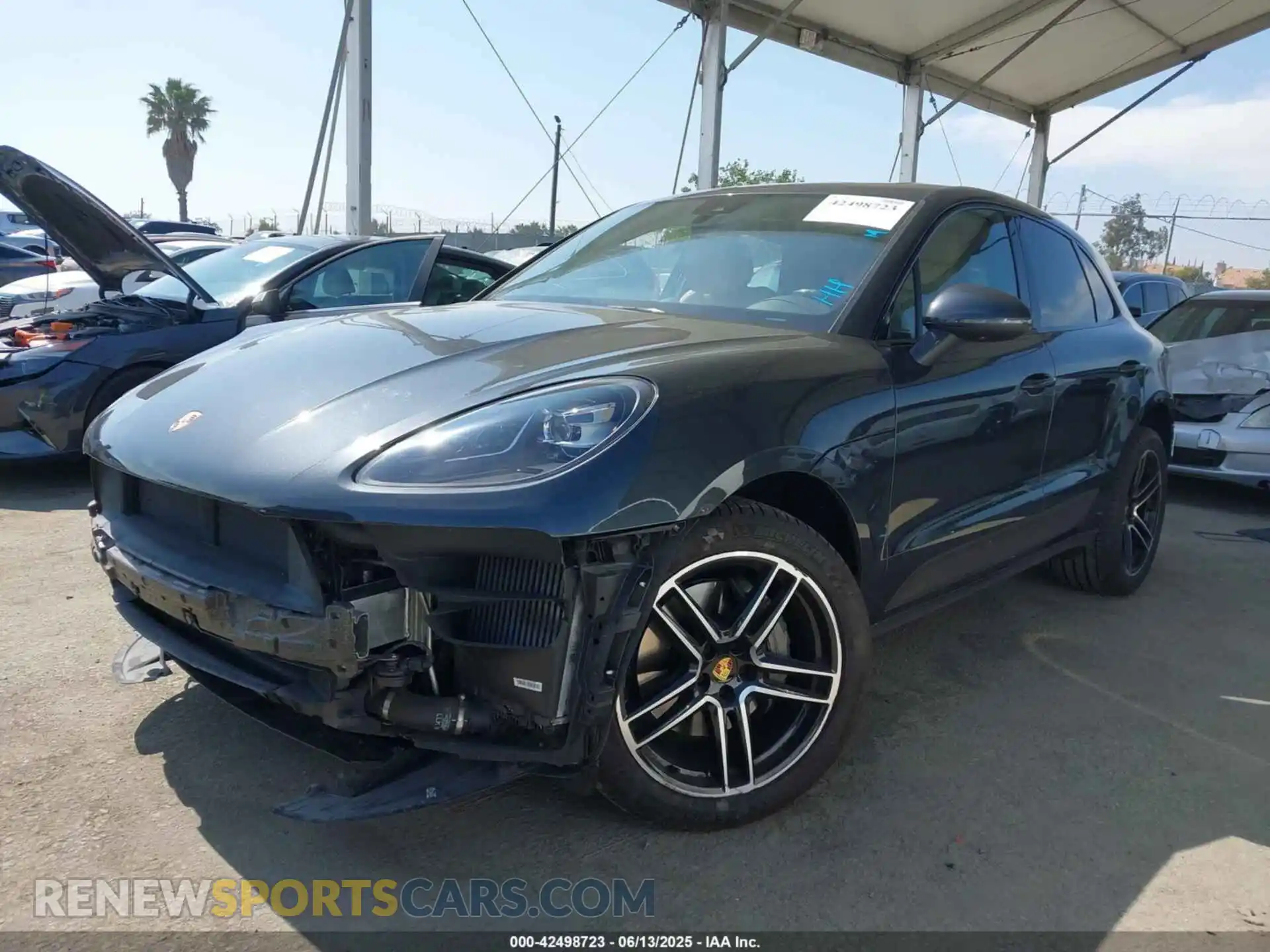 2 Photograph of a damaged car WP1AB2A59LLB32454 PORSCHE MACAN 2020