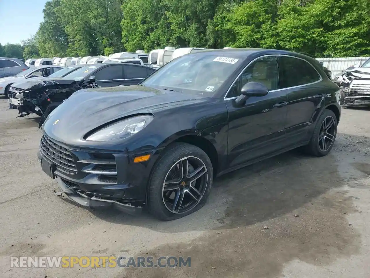 1 fotografías del automóvil dañado WP1AB2A59LLB37279 PORSCHE MACAN 2020