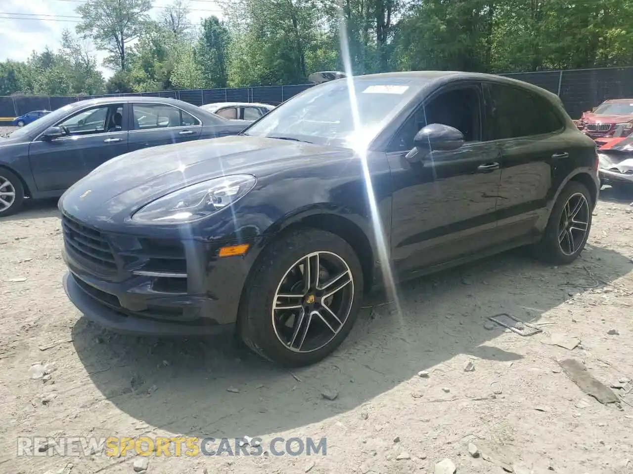 1 Фотография поврежденного автомобиля WP1AB2A59LLB37685 PORSCHE MACAN 2020