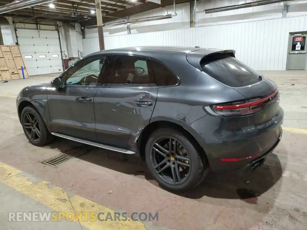 2 Photograph of a damaged car WP1AB2A5XLLB37369 PORSCHE MACAN 2020