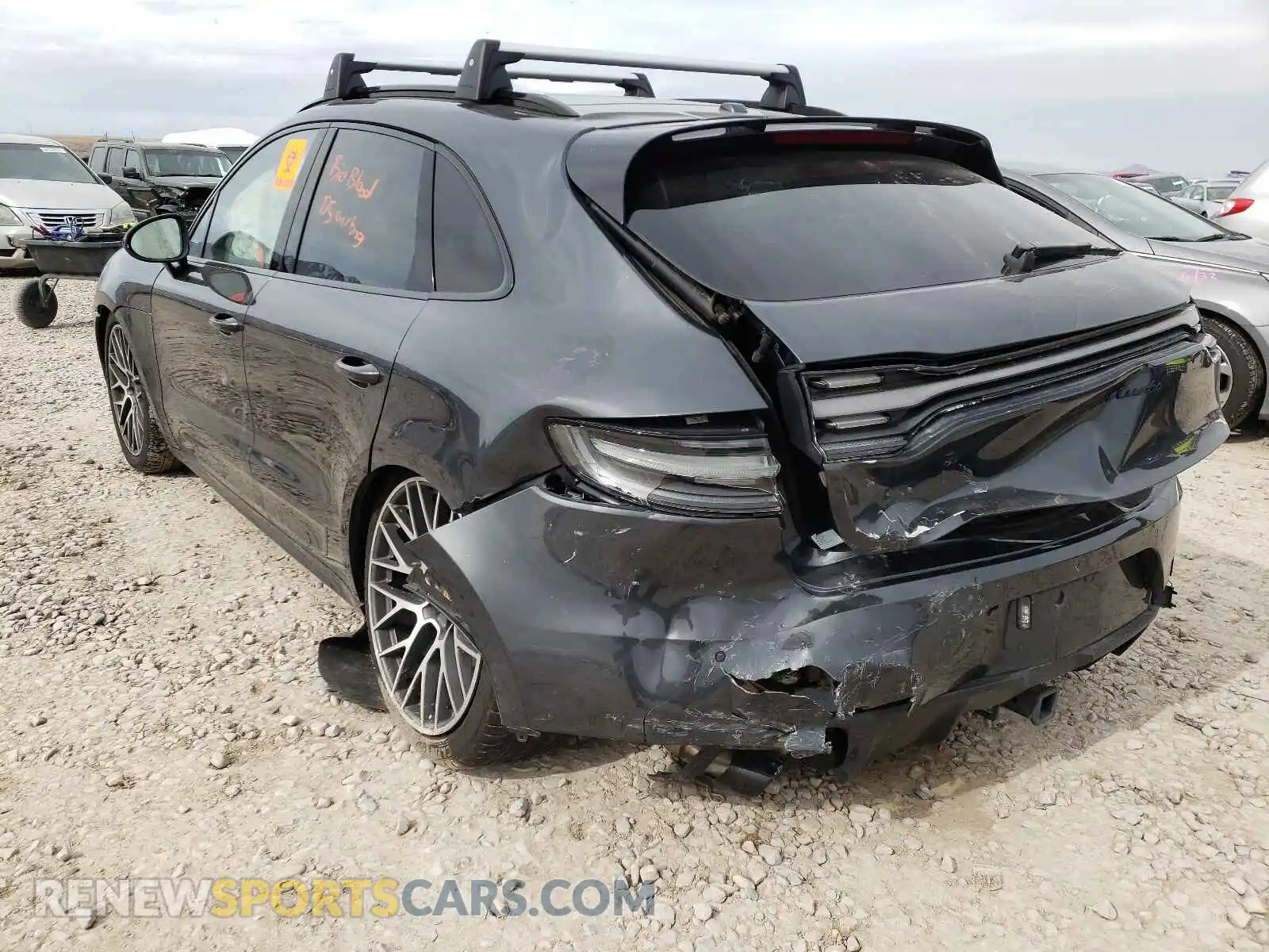 3 Photograph of a damaged car WP1AF2A55LLB60479 PORSCHE MACAN 2020
