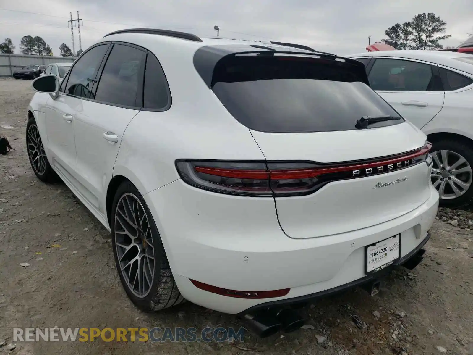 3 fotografías del automóvil dañado WP1AF2A59LLB60047 PORSCHE MACAN 2020