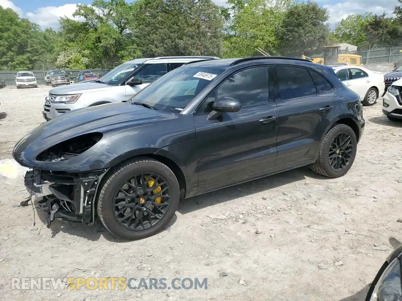 1 Photograph of a damaged car WP1AG2A53LLB55360 PORSCHE MACAN 2020