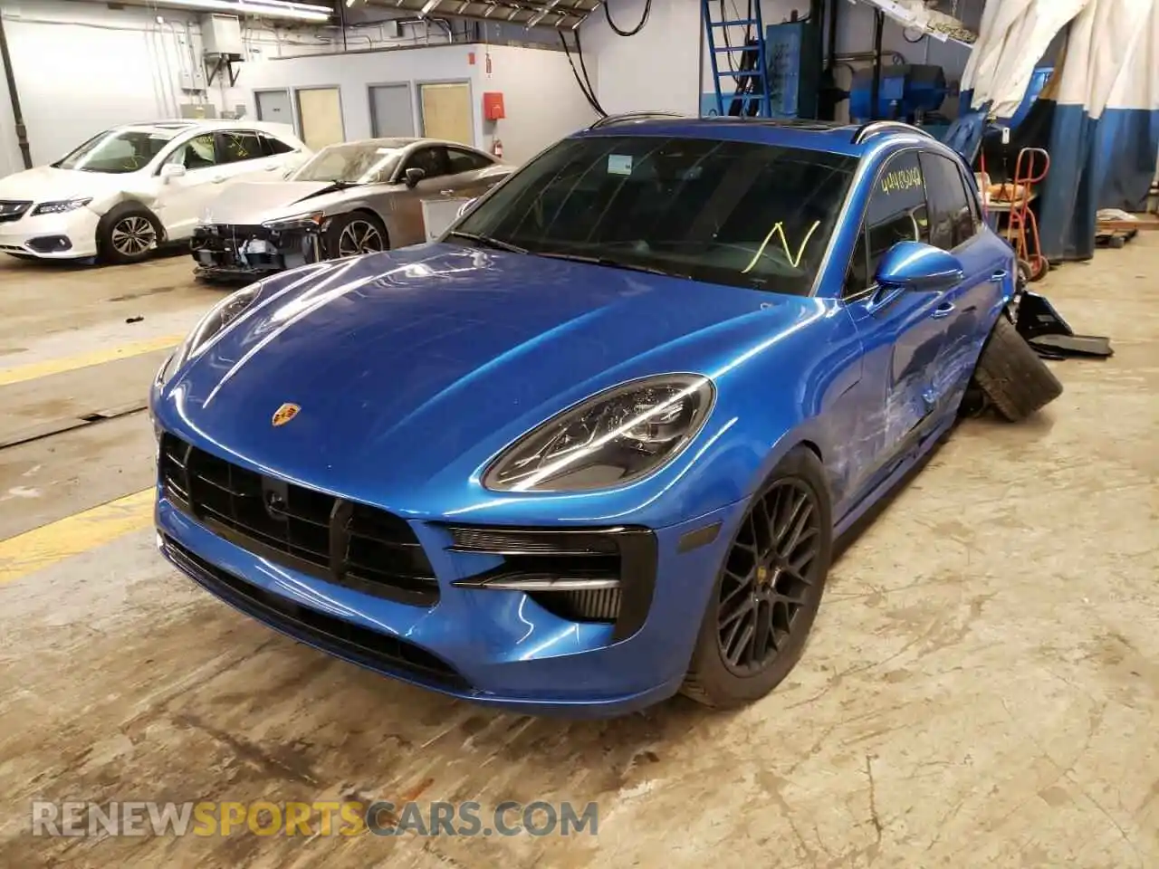 2 Photograph of a damaged car WP1AG2A55LLB56400 PORSCHE MACAN 2020