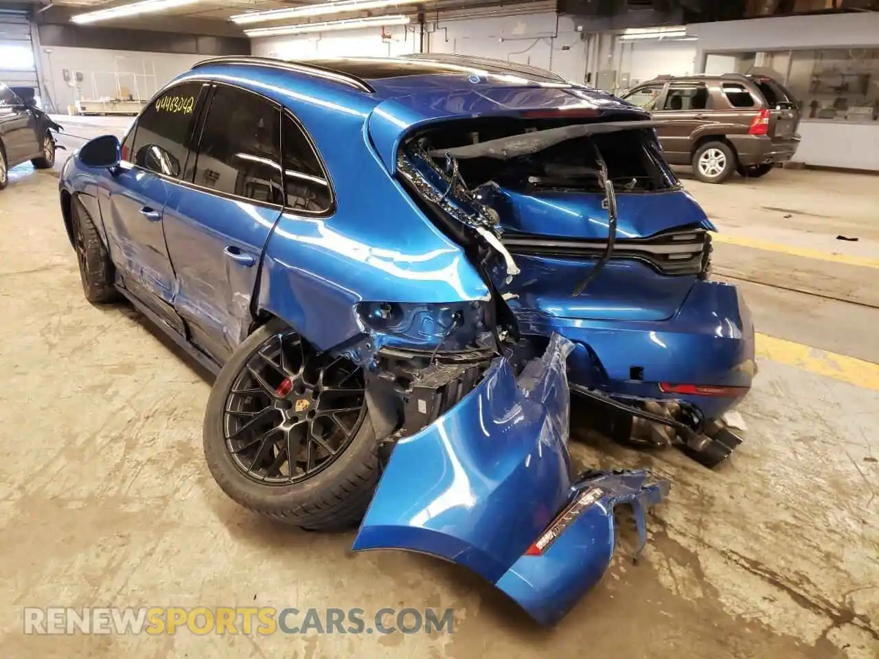 3 Photograph of a damaged car WP1AG2A55LLB56400 PORSCHE MACAN 2020
