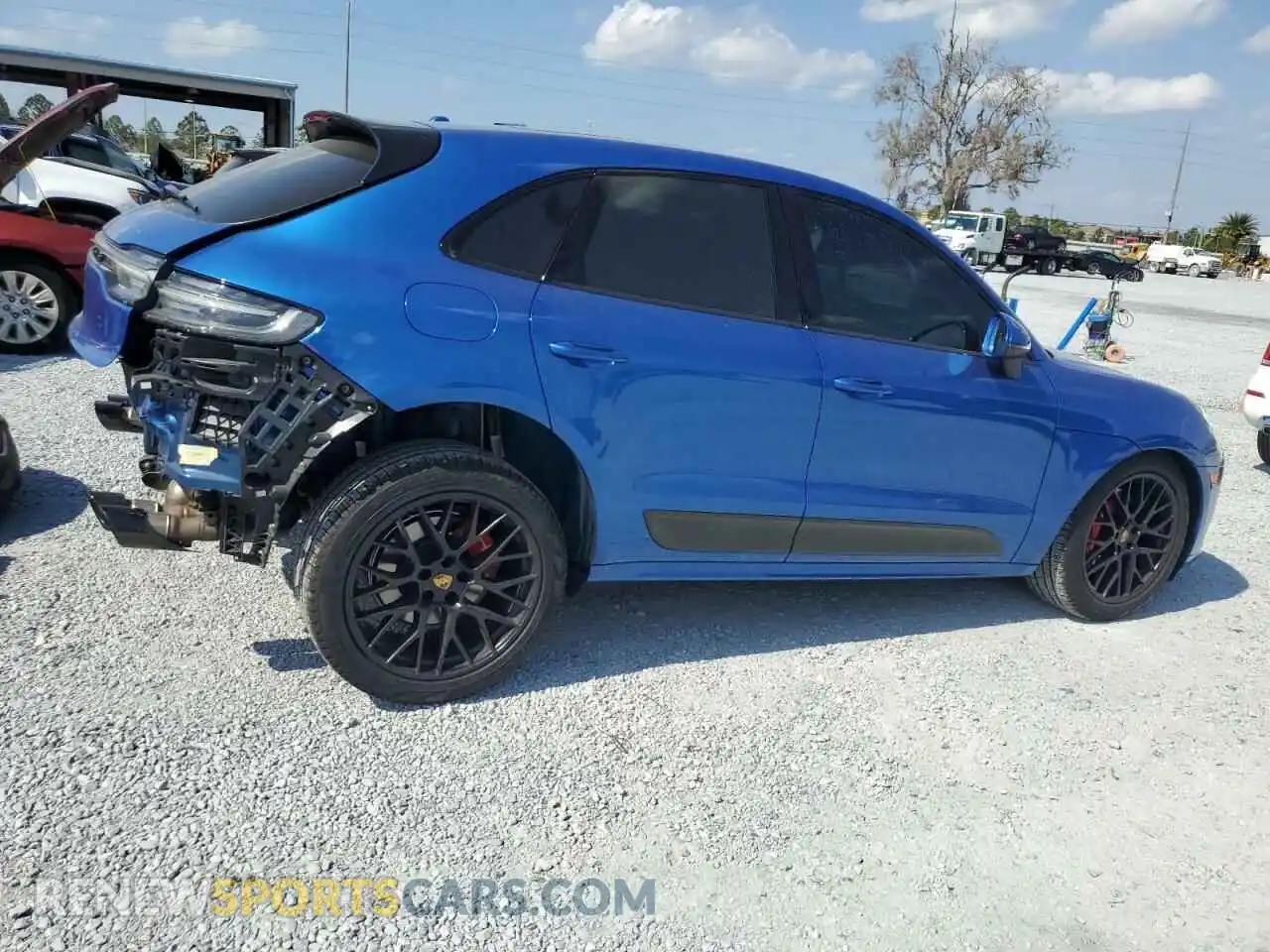 3 Photograph of a damaged car WP1AG2A56LLB56387 PORSCHE MACAN 2020