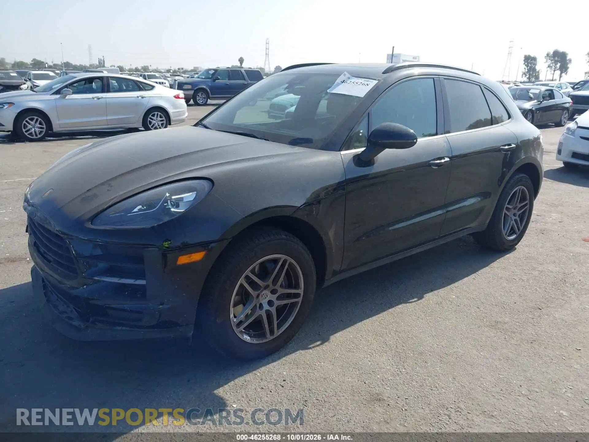 2 Photograph of a damaged car WP1AA2A50MLB01887 PORSCHE MACAN 2021