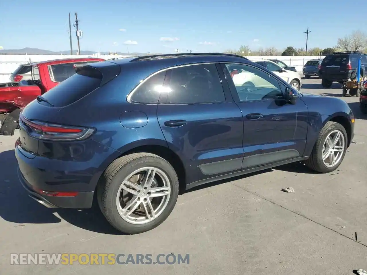 3 Photograph of a damaged car WP1AA2A50MLB02568 PORSCHE MACAN 2021