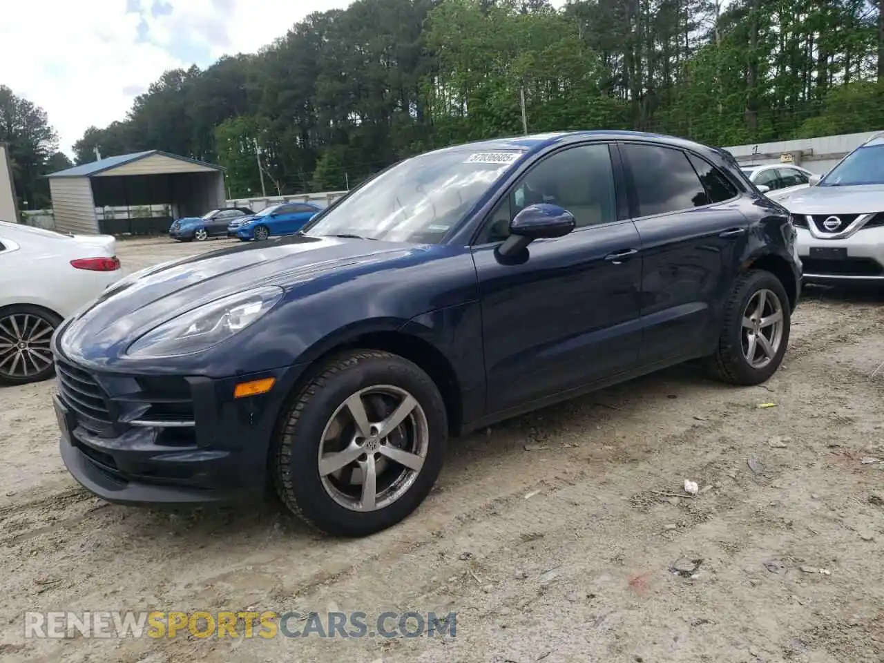 1 Photograph of a damaged car WP1AA2A50MLB05616 PORSCHE MACAN 2021