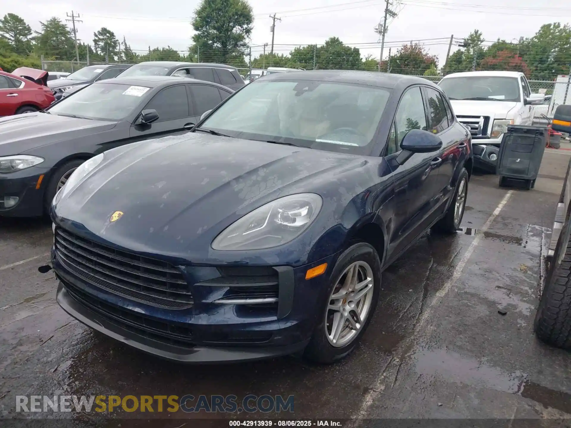 2 Photograph of a damaged car WP1AA2A50MLB09942 PORSCHE MACAN 2021