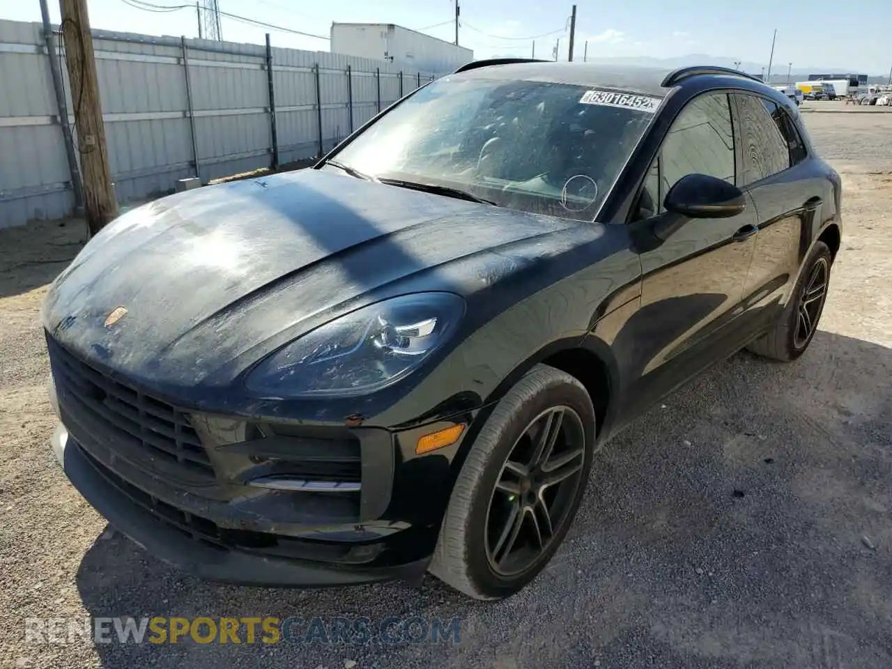 2 Photograph of a damaged car WP1AA2A50MLB10332 PORSCHE MACAN 2021