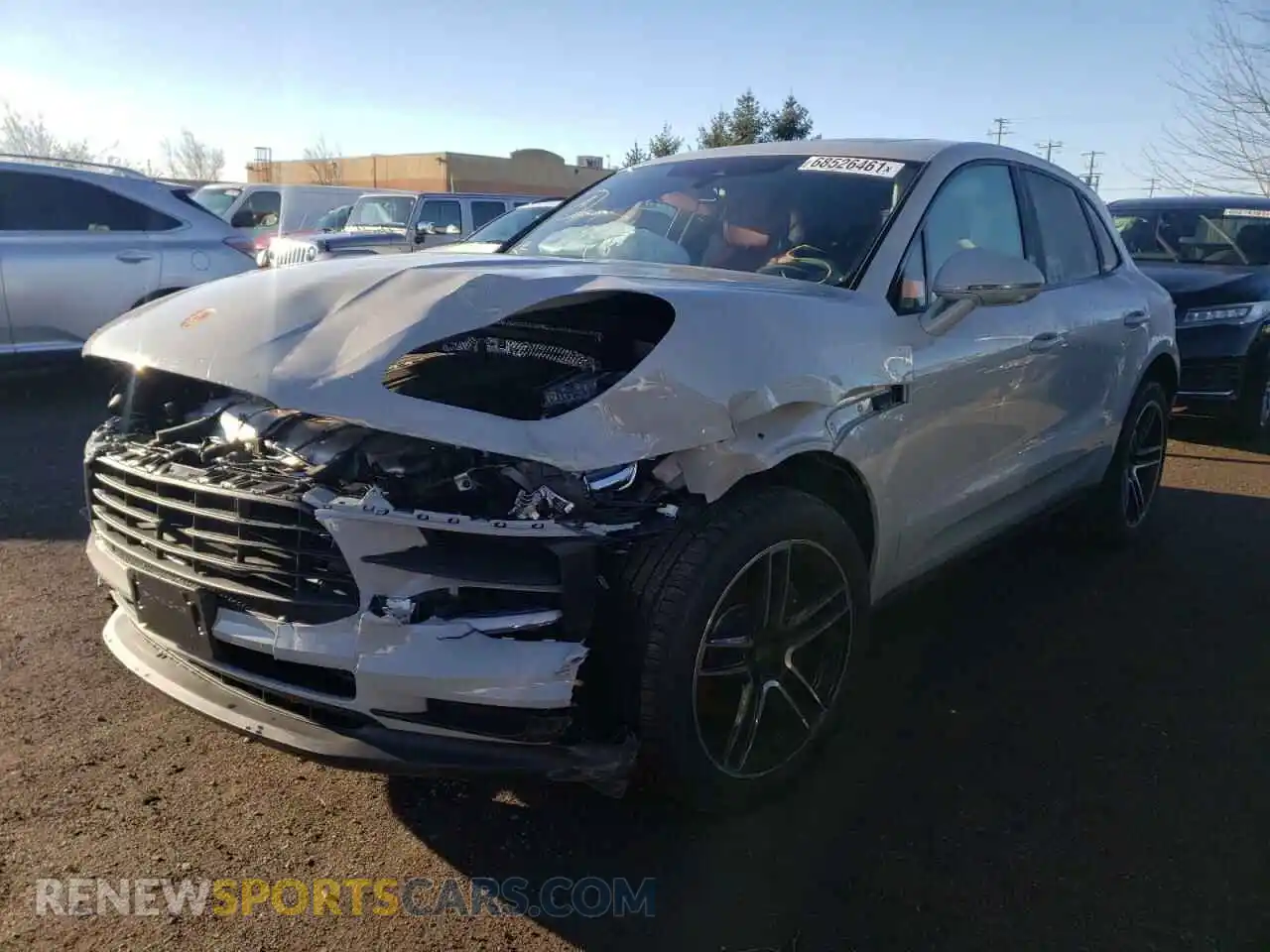 2 Фотография поврежденного автомобиля WP1AA2A50MLB14851 PORSCHE MACAN 2021