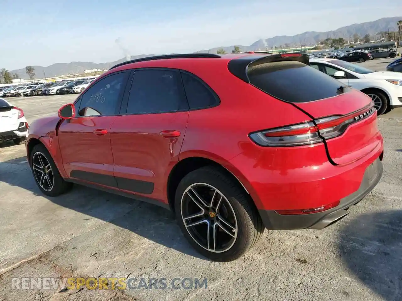 2 Photograph of a damaged car WP1AA2A51MLB01865 PORSCHE MACAN 2021