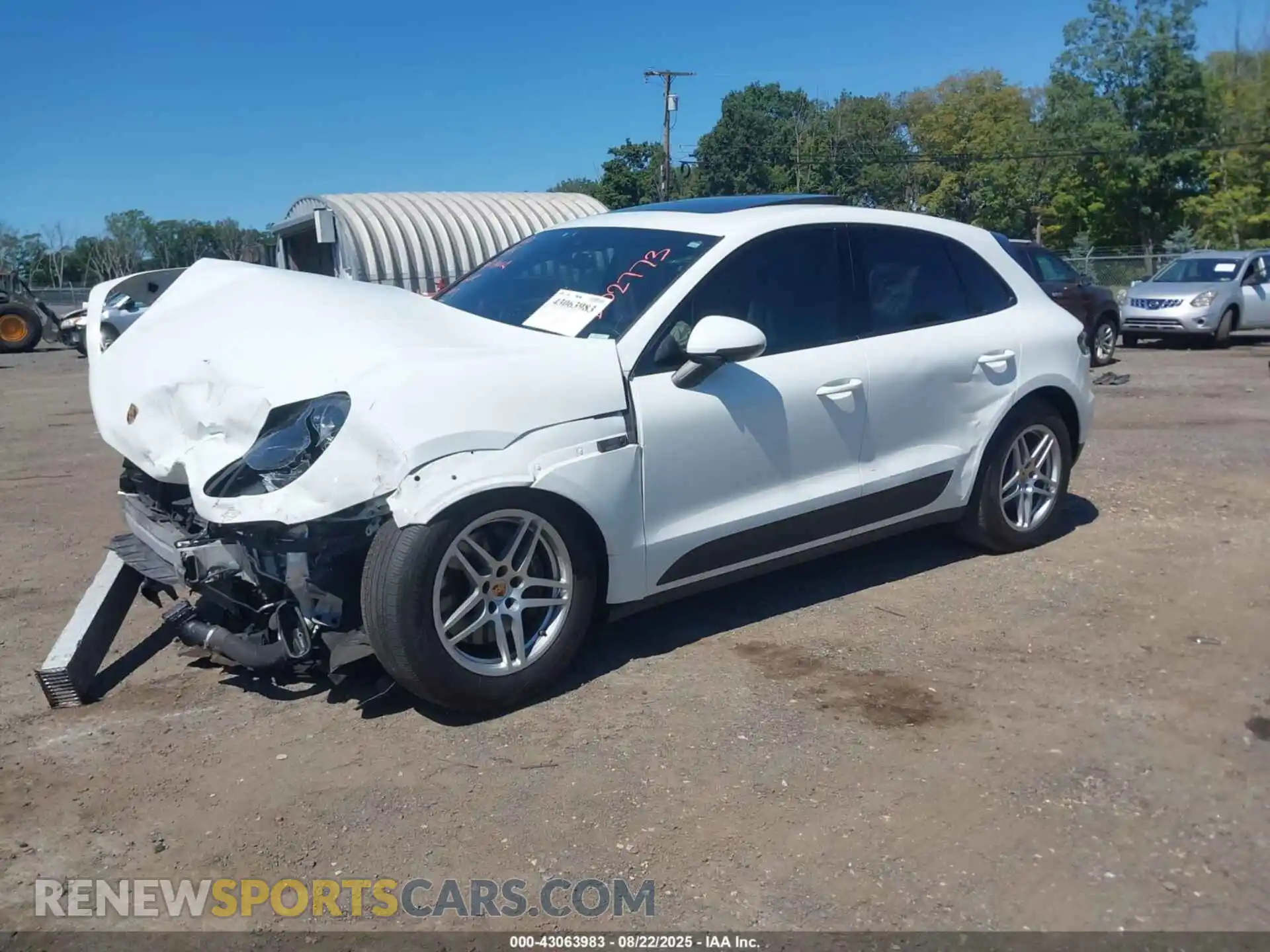 2 Photograph of a damaged car WP1AA2A51MLB02773 PORSCHE MACAN 2021