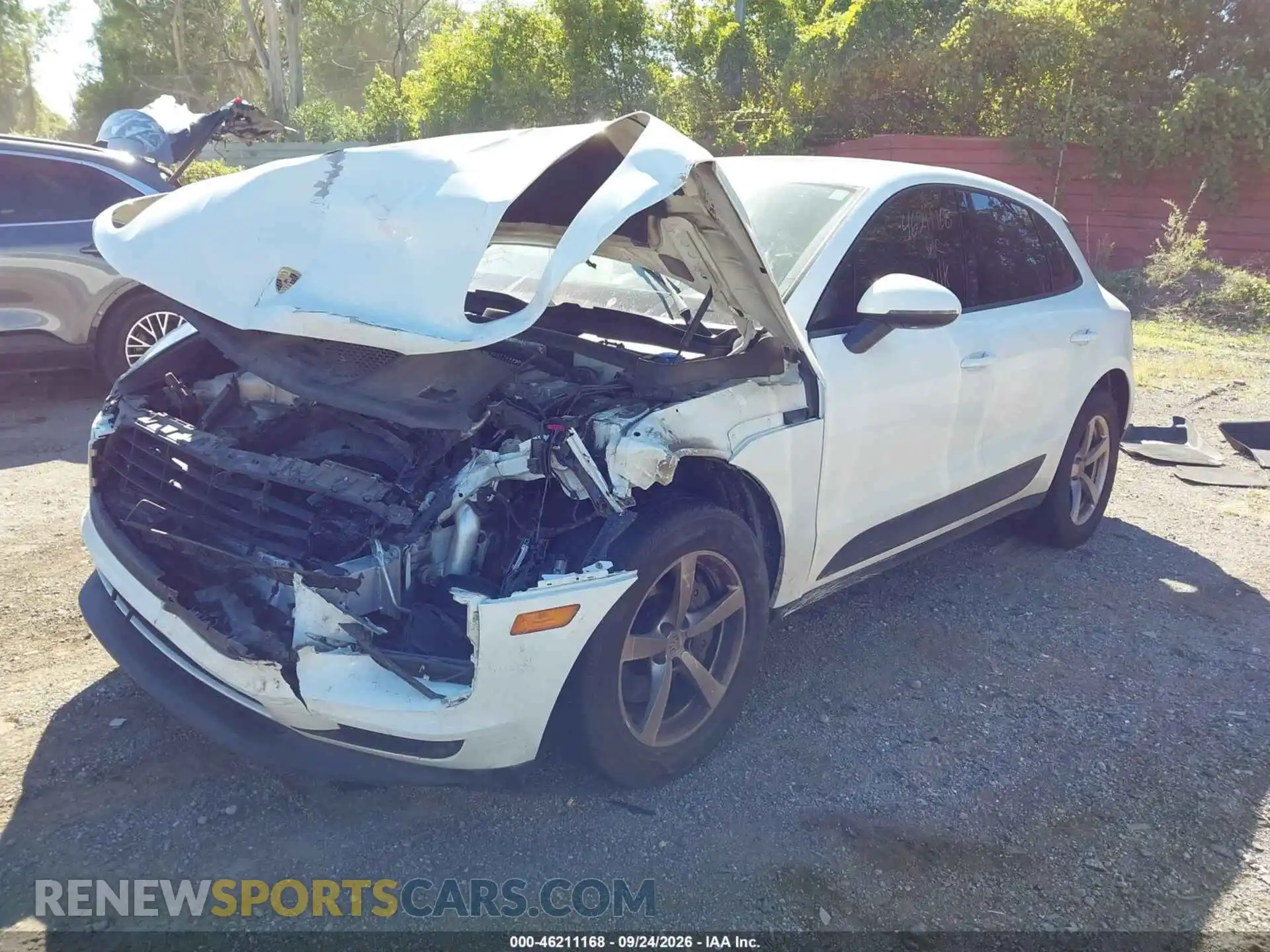 2 Photograph of a damaged car WP1AA2A51MLB08458 PORSCHE MACAN 2021
