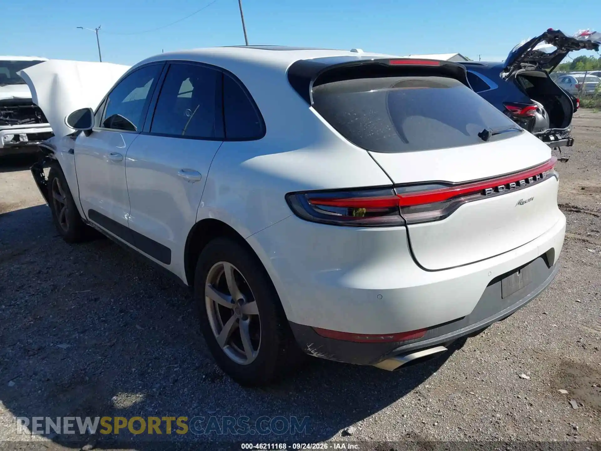 3 Photograph of a damaged car WP1AA2A51MLB08458 PORSCHE MACAN 2021