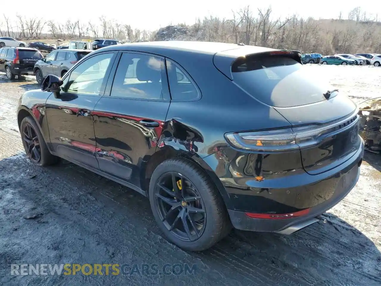 2 Фотография поврежденного автомобиля WP1AA2A51MLB10341 PORSCHE MACAN 2021