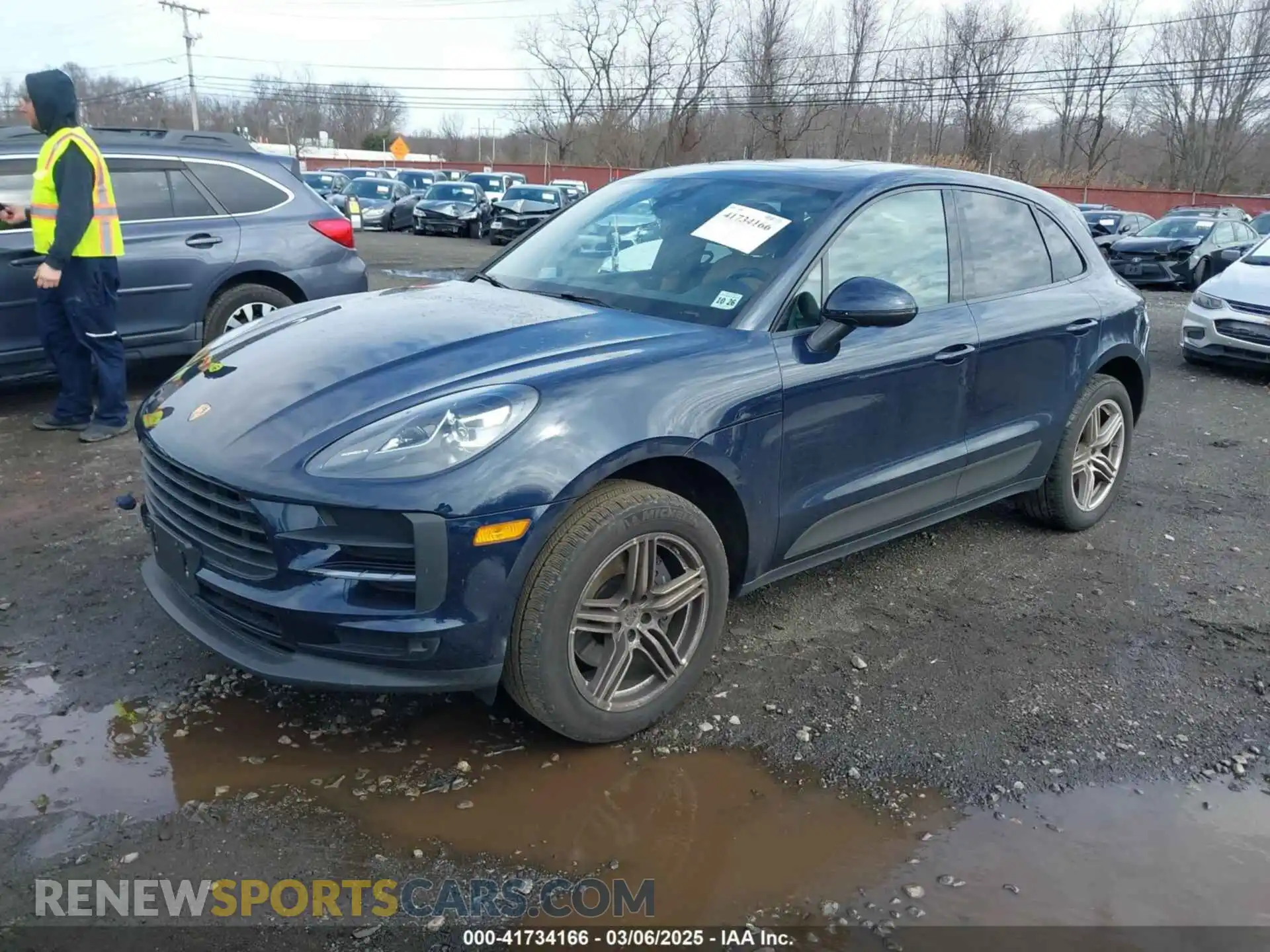 2 Photograph of a damaged car WP1AA2A51MLB14096 PORSCHE MACAN 2021
