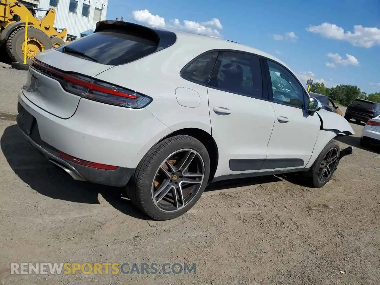 3 Photograph of a damaged car WP1AA2A51MLB14955 PORSCHE MACAN 2021