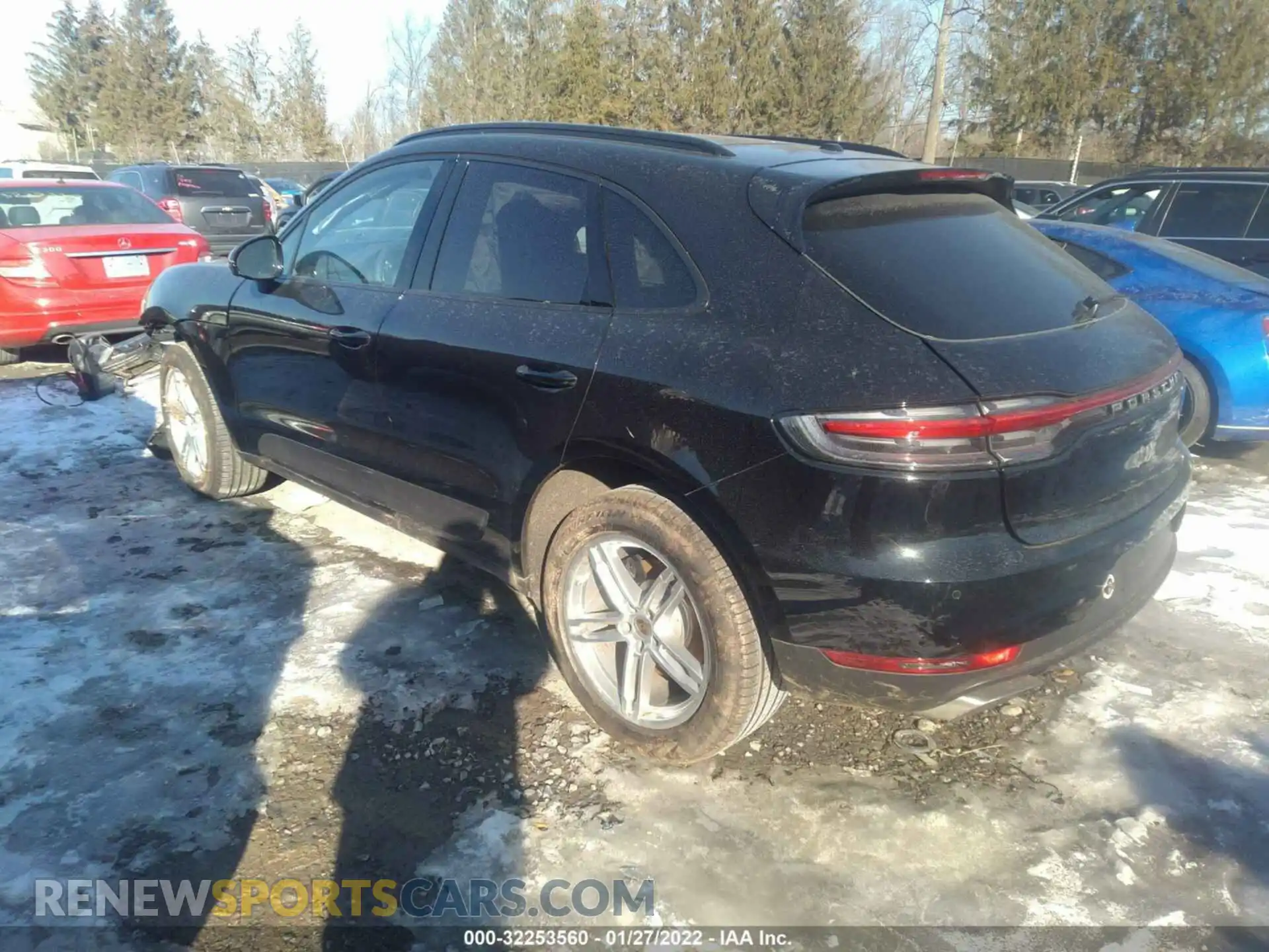 3 Photograph of a damaged car WP1AA2A52MLB05326 PORSCHE MACAN 2021