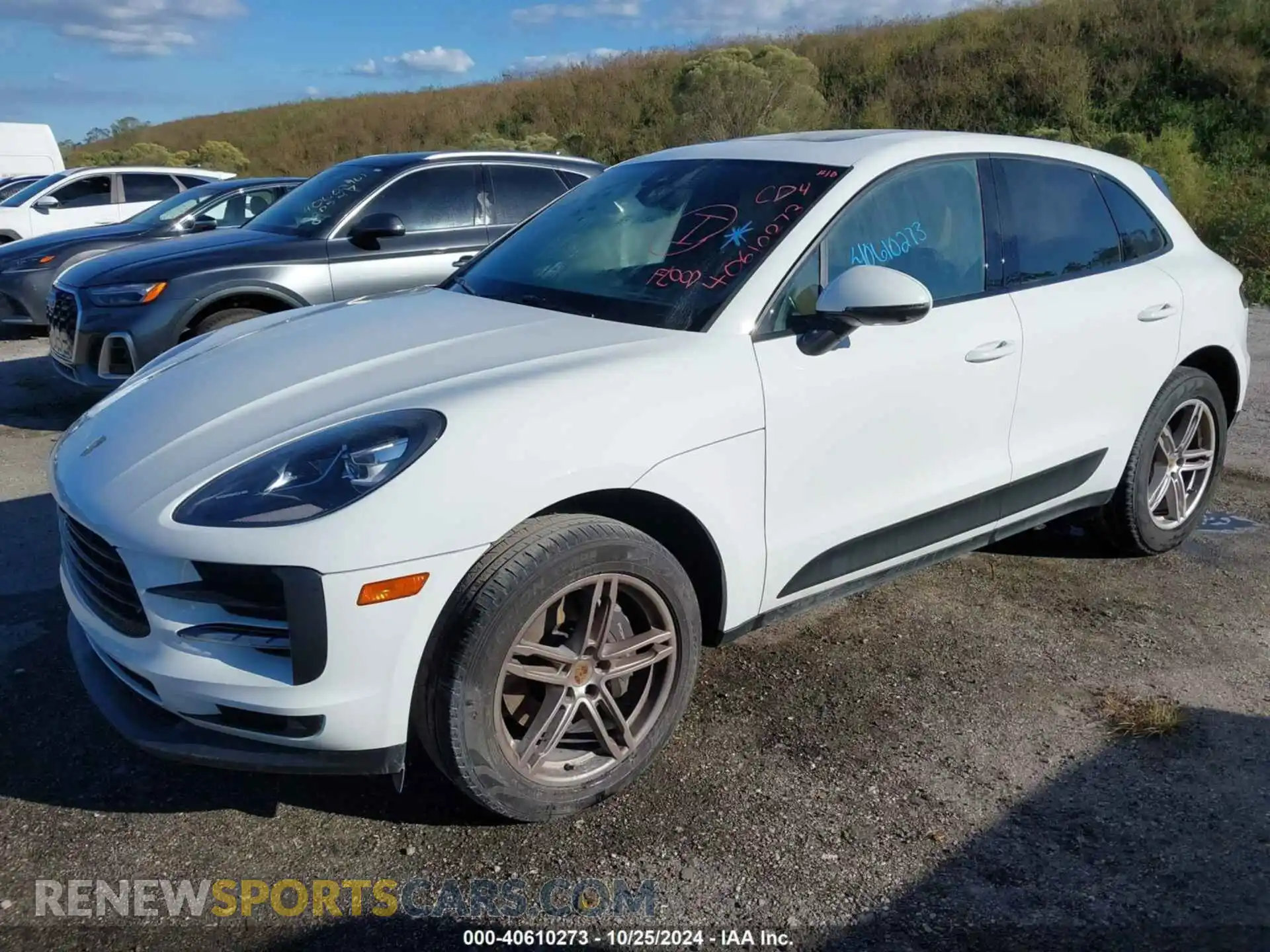 2 Photograph of a damaged car WP1AA2A52MLB12065 PORSCHE MACAN 2021