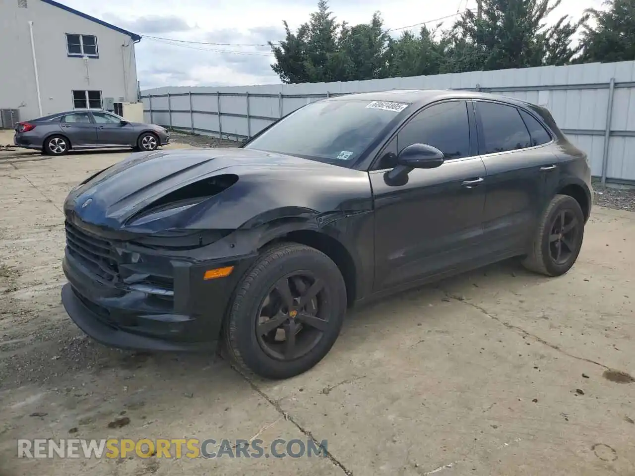1 Photograph of a damaged car WP1AA2A52MLB14933 PORSCHE MACAN 2021