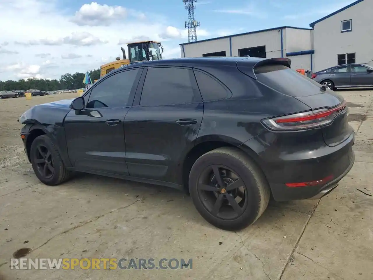 2 Photograph of a damaged car WP1AA2A52MLB14933 PORSCHE MACAN 2021