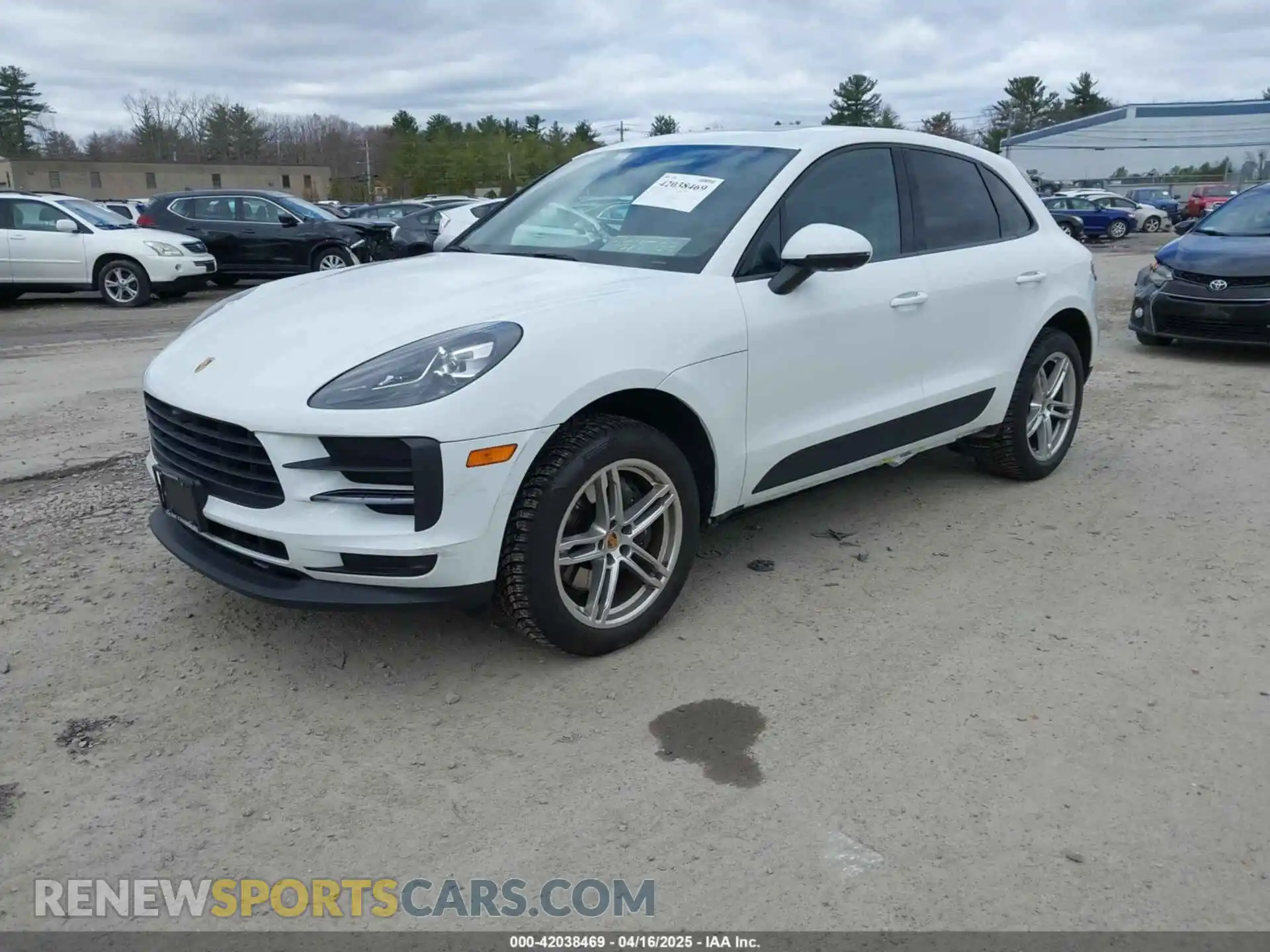 2 Photograph of a damaged car WP1AA2A53MLB00846 PORSCHE MACAN 2021