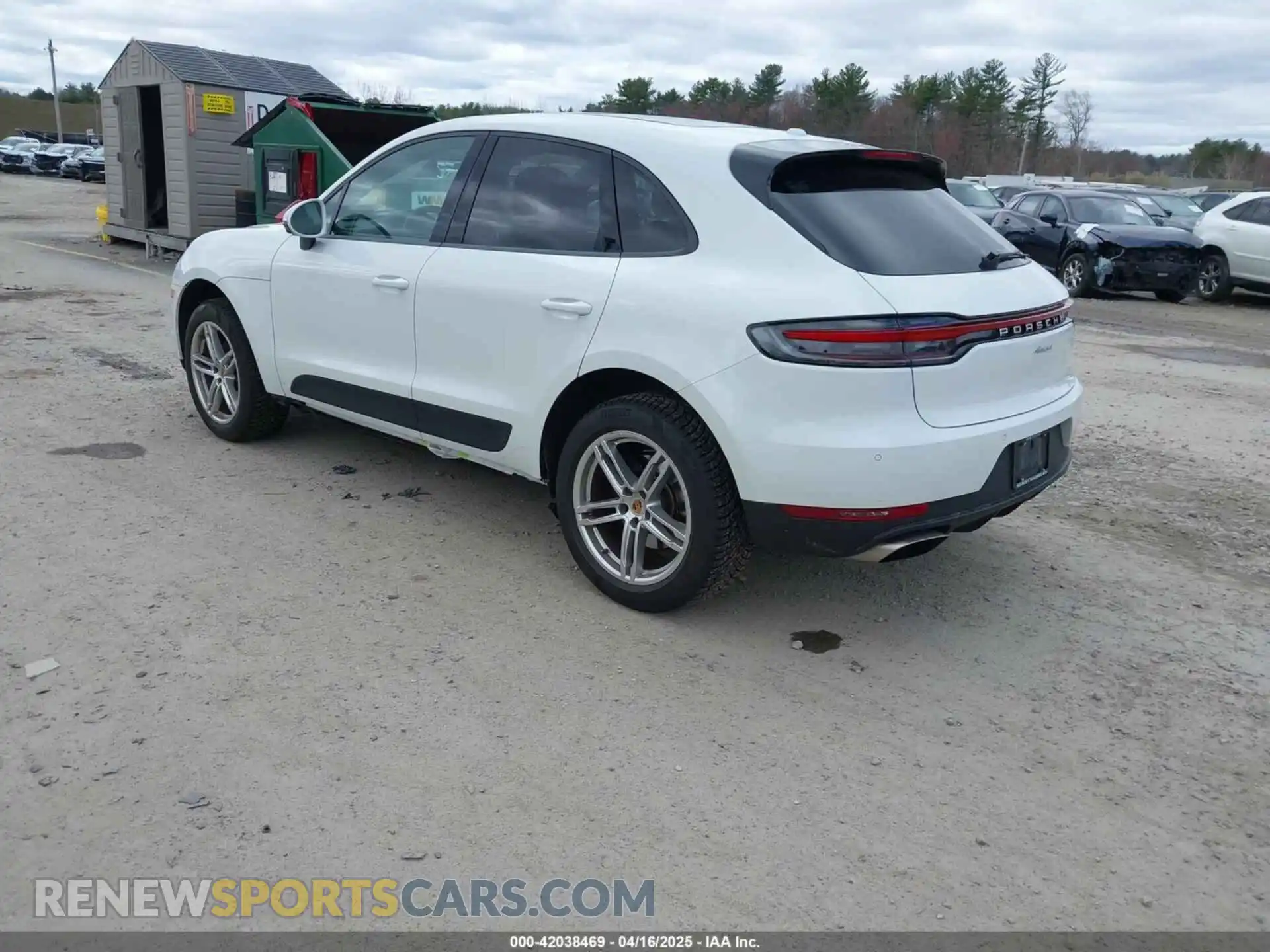 3 Photograph of a damaged car WP1AA2A53MLB00846 PORSCHE MACAN 2021