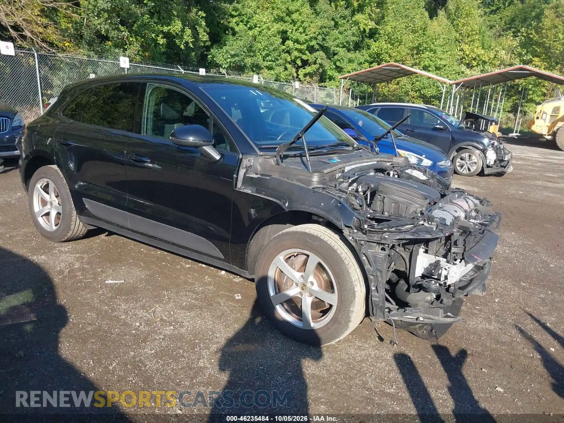 1 Photograph of a damaged car WP1AA2A53MLB03360 PORSCHE MACAN 2021