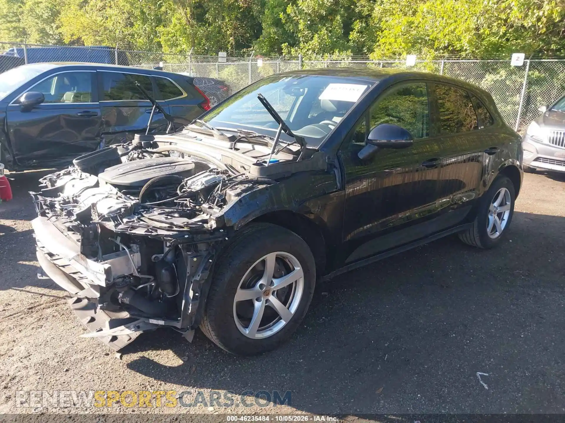 2 Photograph of a damaged car WP1AA2A53MLB03360 PORSCHE MACAN 2021