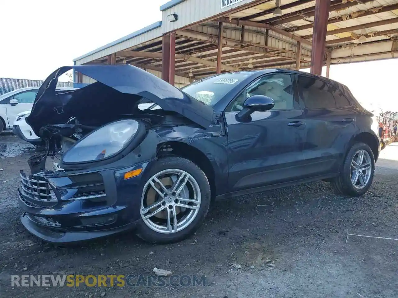 1 Photograph of a damaged car WP1AA2A53MLB13676 PORSCHE MACAN 2021