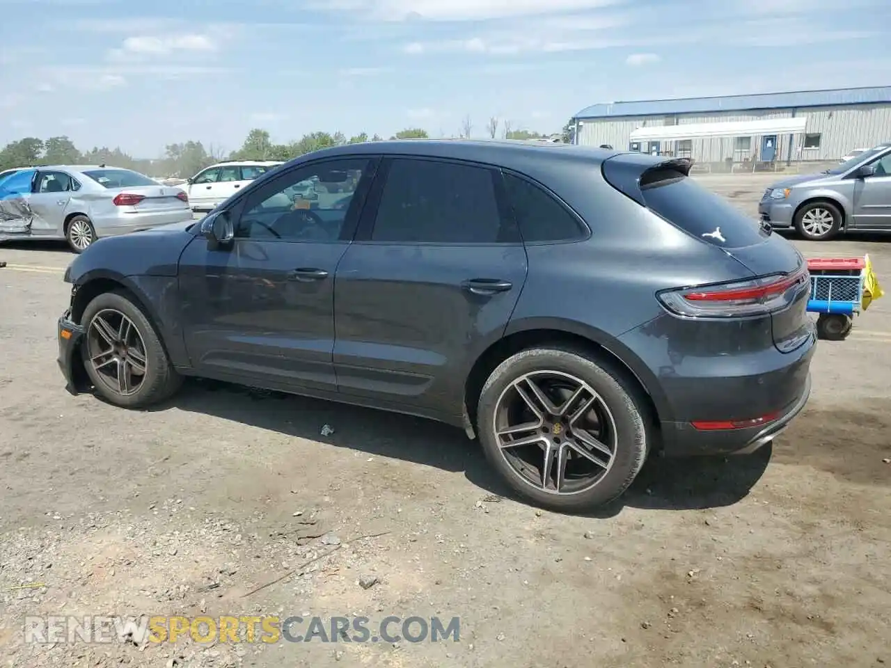 2 Фотография поврежденного автомобиля WP1AA2A54MLB16067 PORSCHE MACAN 2021