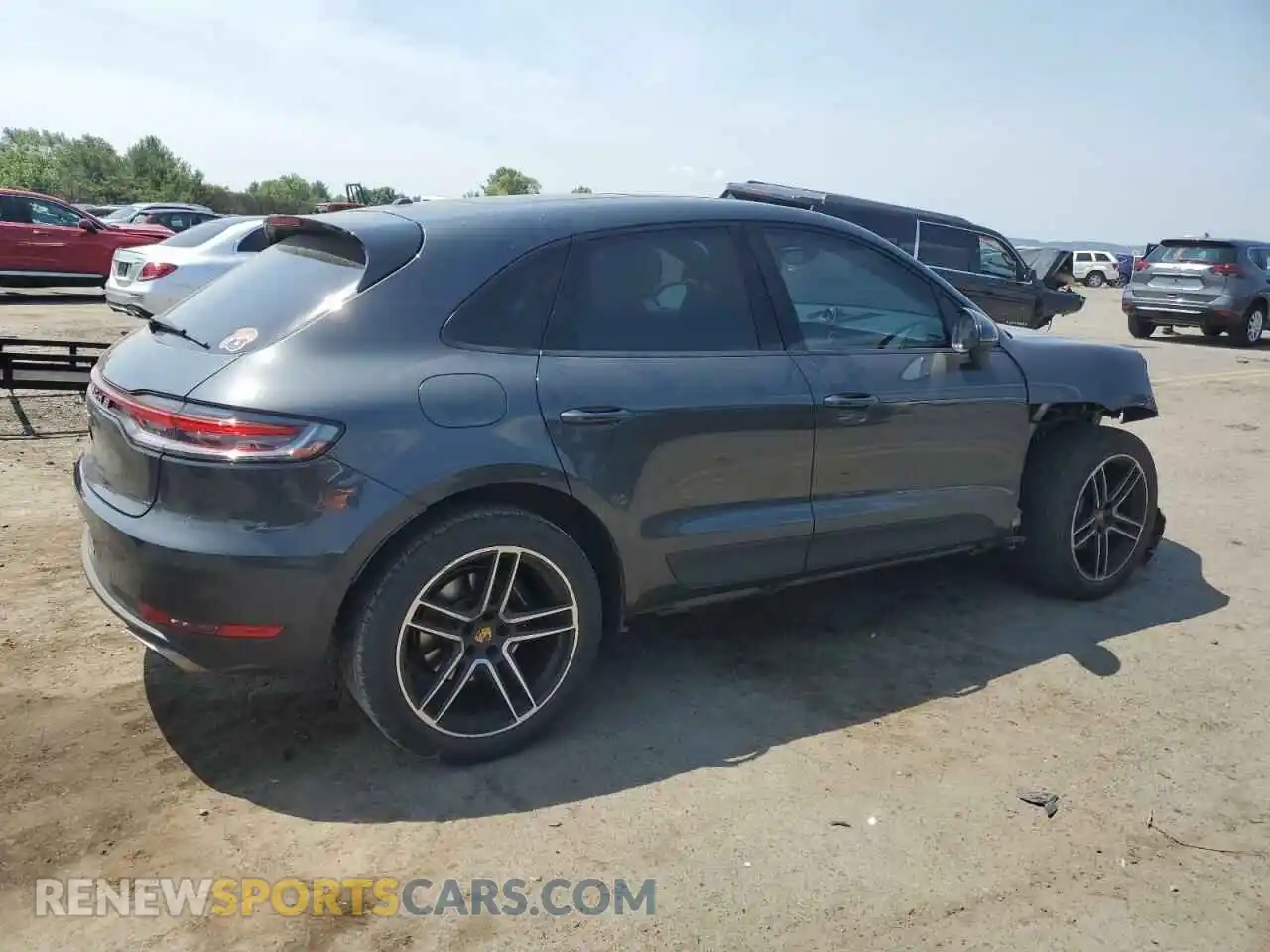 3 Фотография поврежденного автомобиля WP1AA2A54MLB16067 PORSCHE MACAN 2021