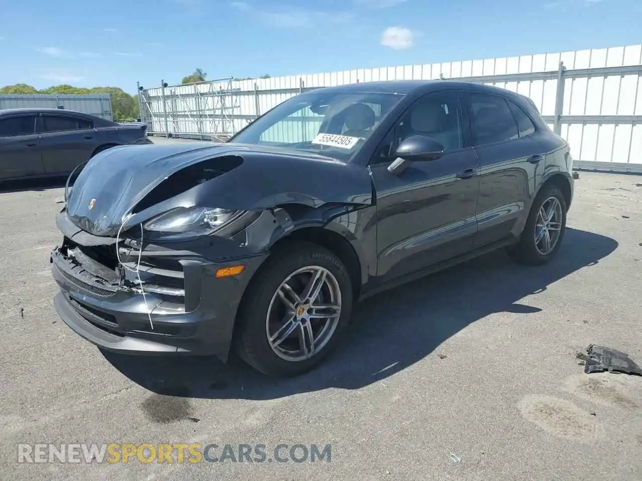 1 Photograph of a damaged car WP1AA2A54MLB17610 PORSCHE MACAN 2021