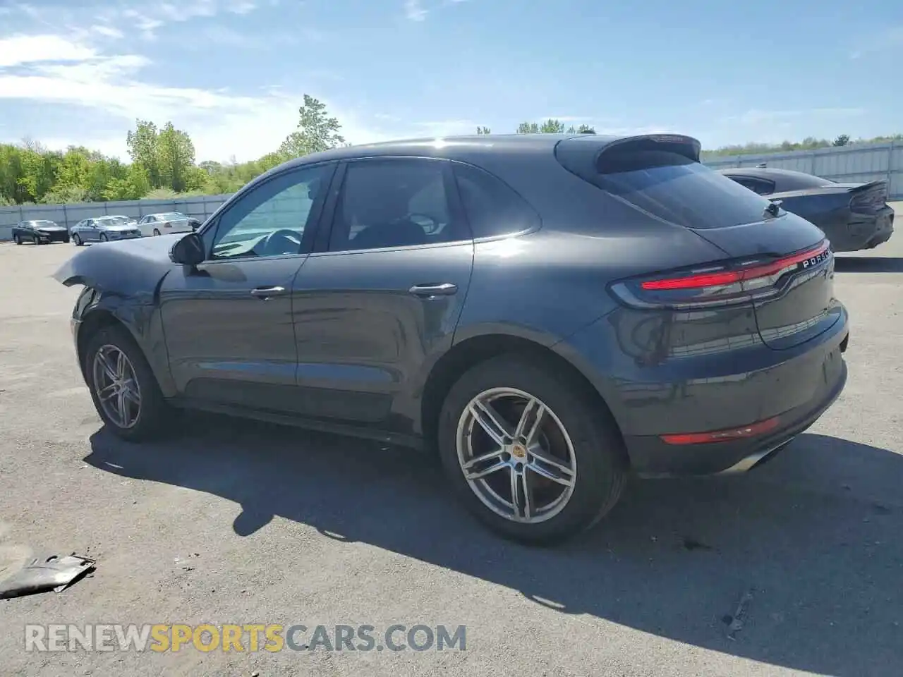 2 Photograph of a damaged car WP1AA2A54MLB17610 PORSCHE MACAN 2021