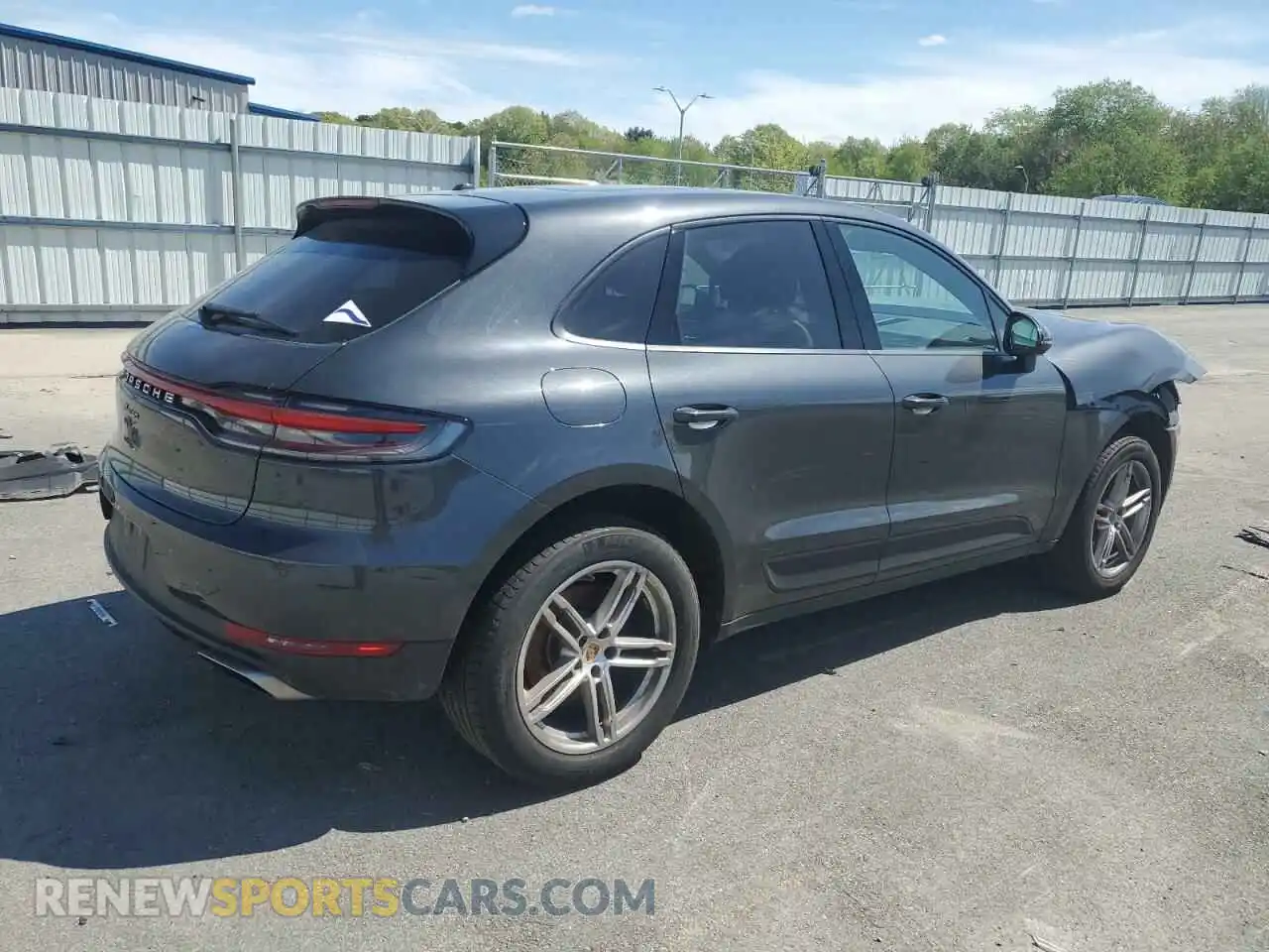 3 Photograph of a damaged car WP1AA2A54MLB17610 PORSCHE MACAN 2021