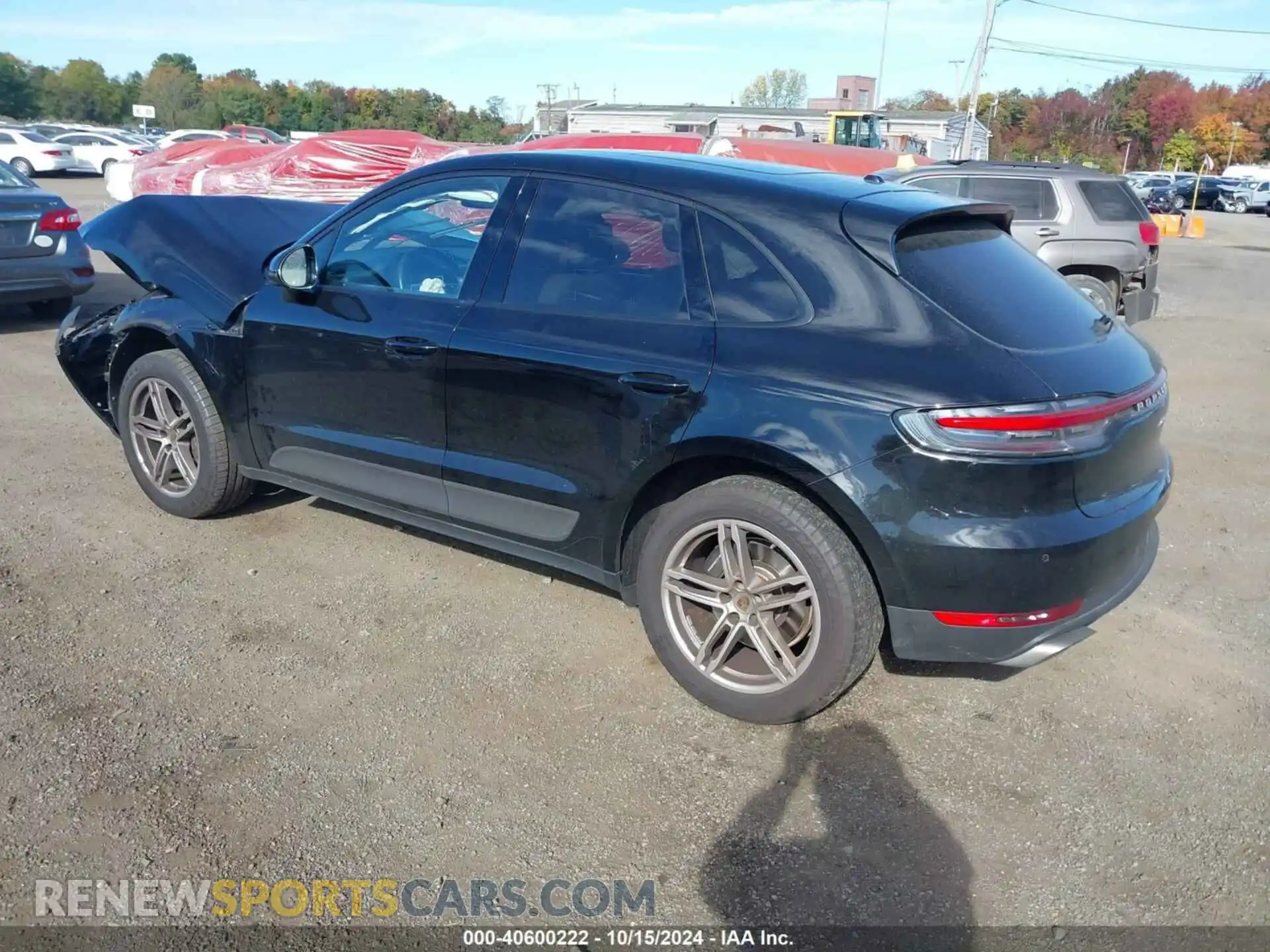 3 Photograph of a damaged car WP1AA2A55MLB04364 PORSCHE MACAN 2021