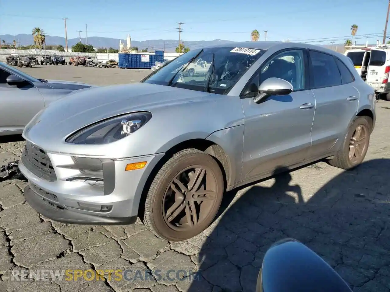 1 Photograph of a damaged car WP1AA2A55MLB07832 PORSCHE MACAN 2021
