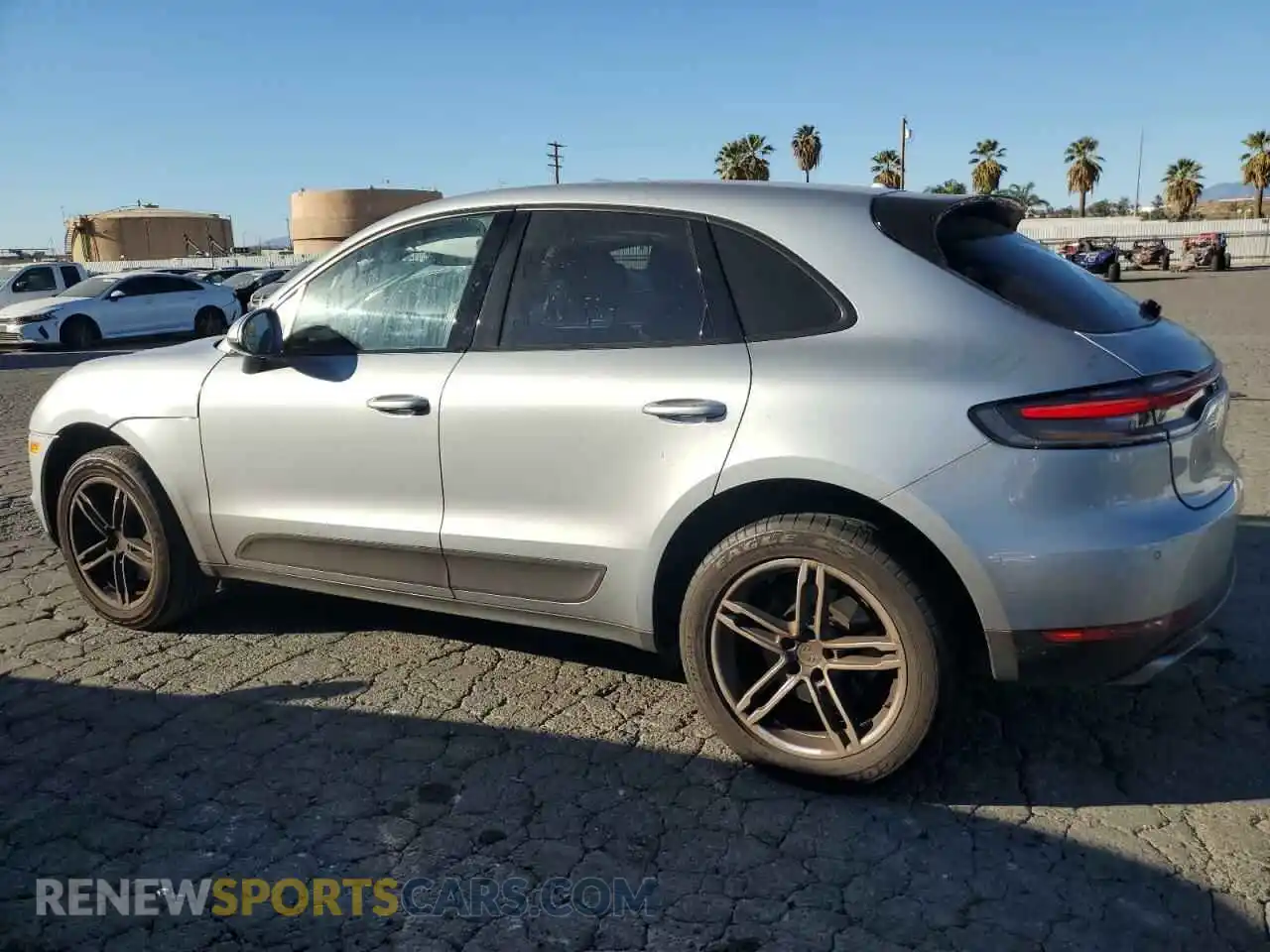 2 Photograph of a damaged car WP1AA2A55MLB07832 PORSCHE MACAN 2021