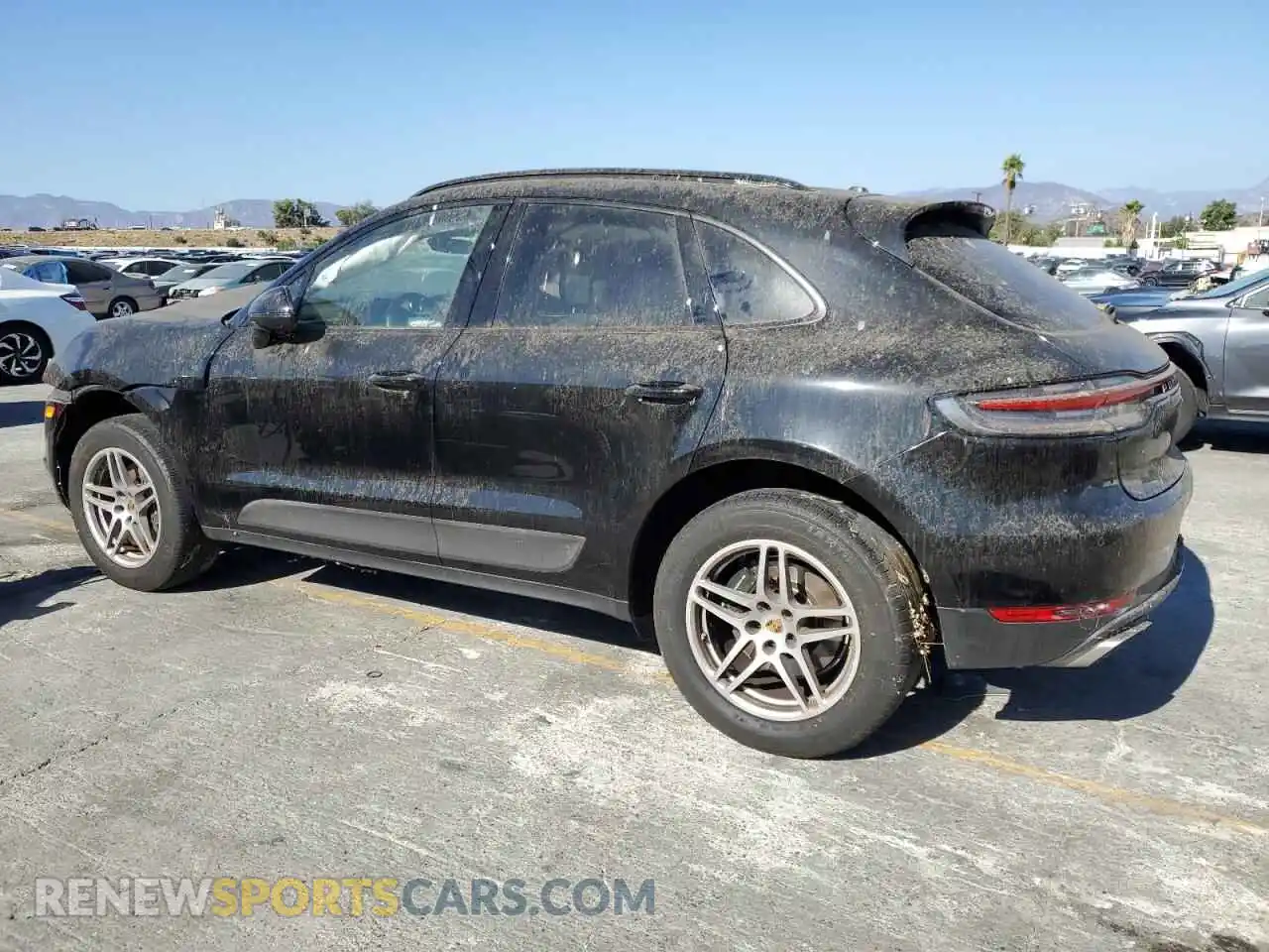 2 Photograph of a damaged car WP1AA2A55MLB09712 PORSCHE MACAN 2021