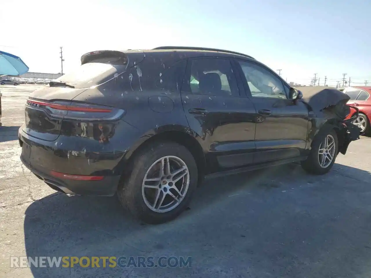 3 Photograph of a damaged car WP1AA2A55MLB09712 PORSCHE MACAN 2021
