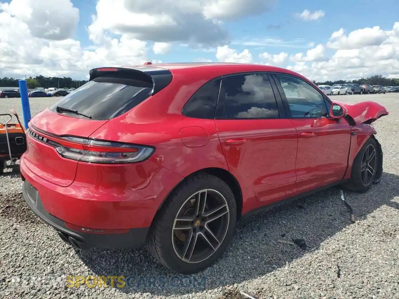 3 Photograph of a damaged car WP1AA2A55MLB11833 PORSCHE MACAN 2021