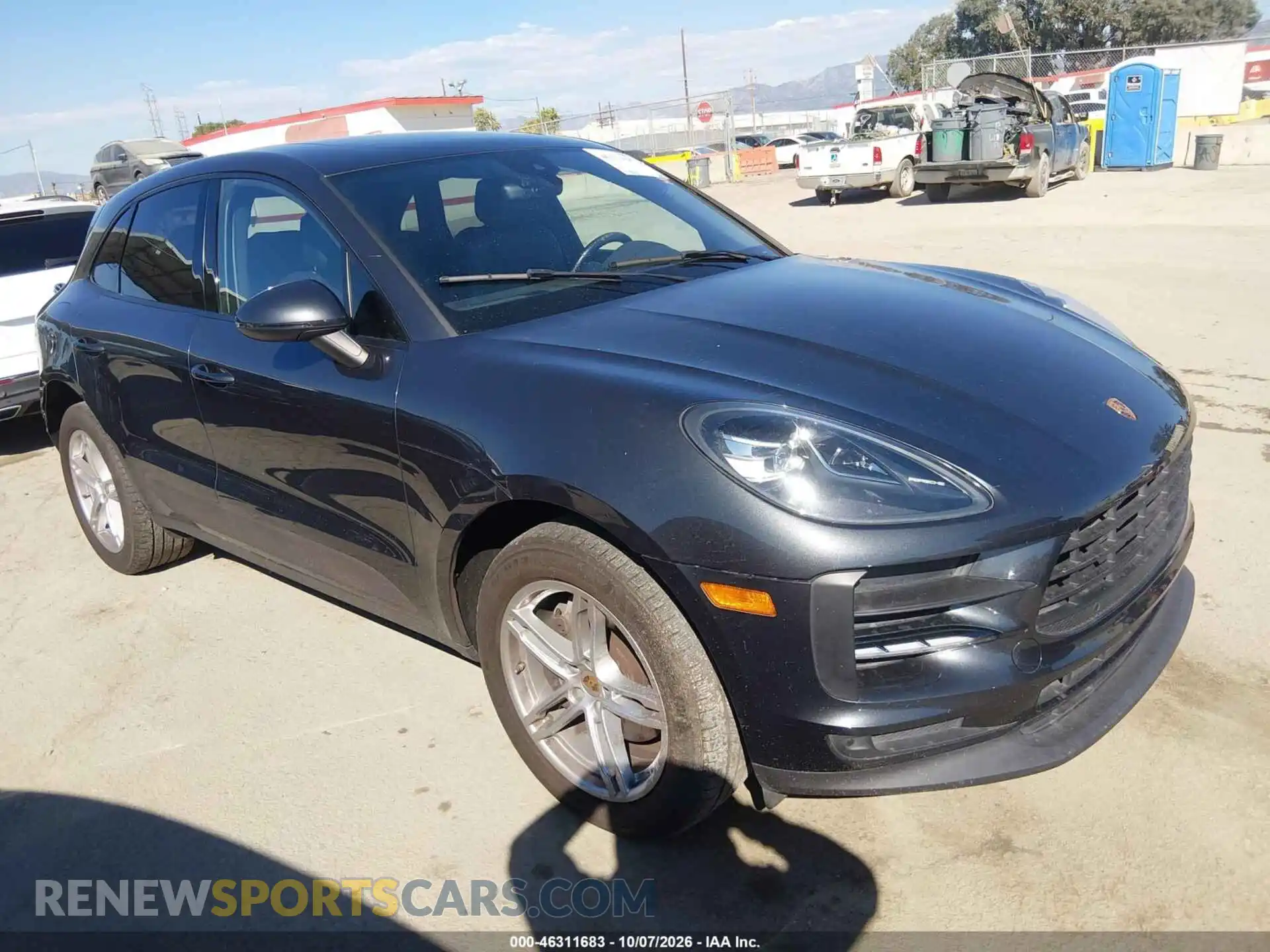 1 Photograph of a damaged car WP1AA2A55MLB13758 PORSCHE MACAN 2021