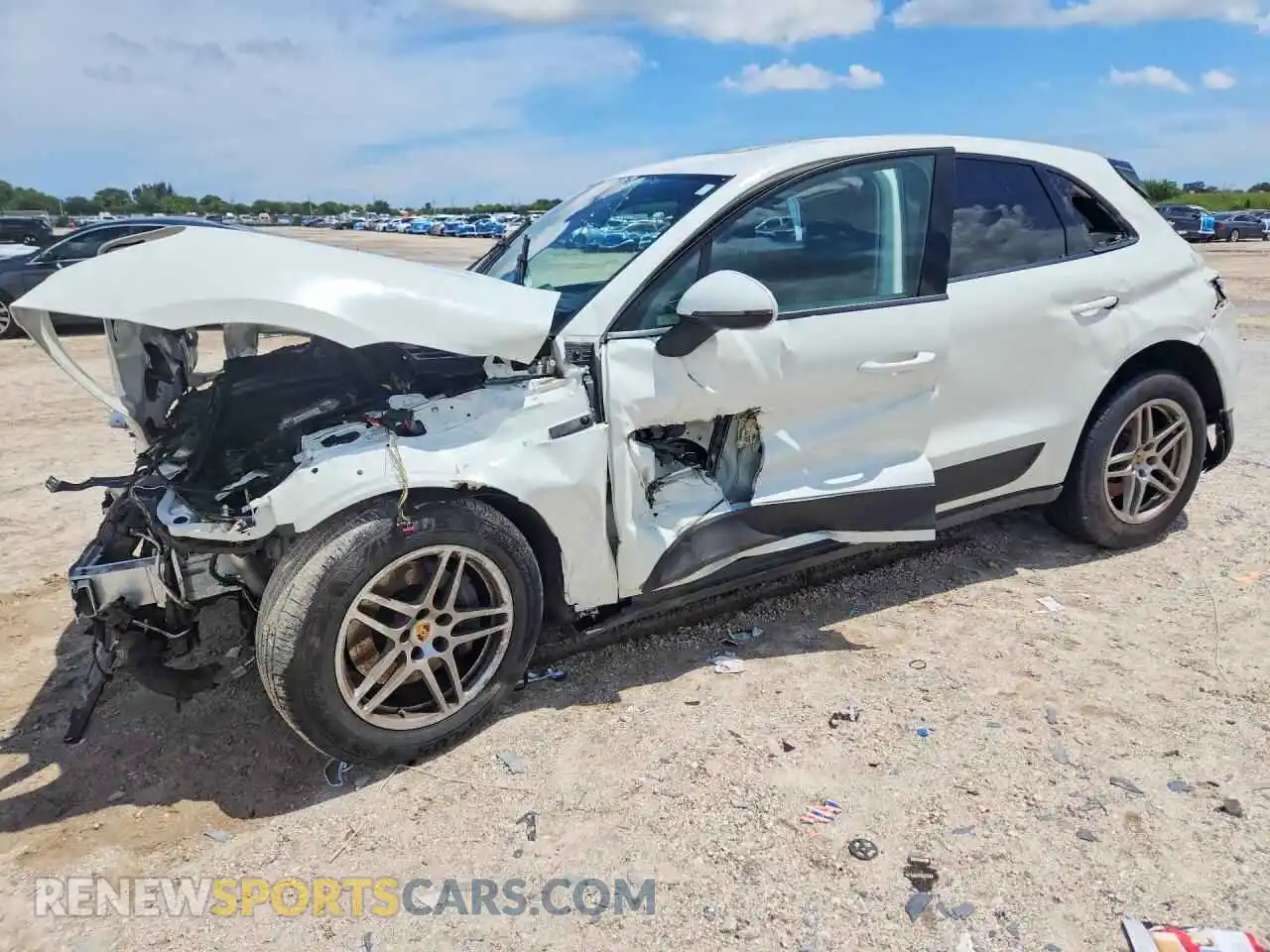 1 fotografías del automóvil dañado WP1AA2A56MLB01179 PORSCHE MACAN 2021