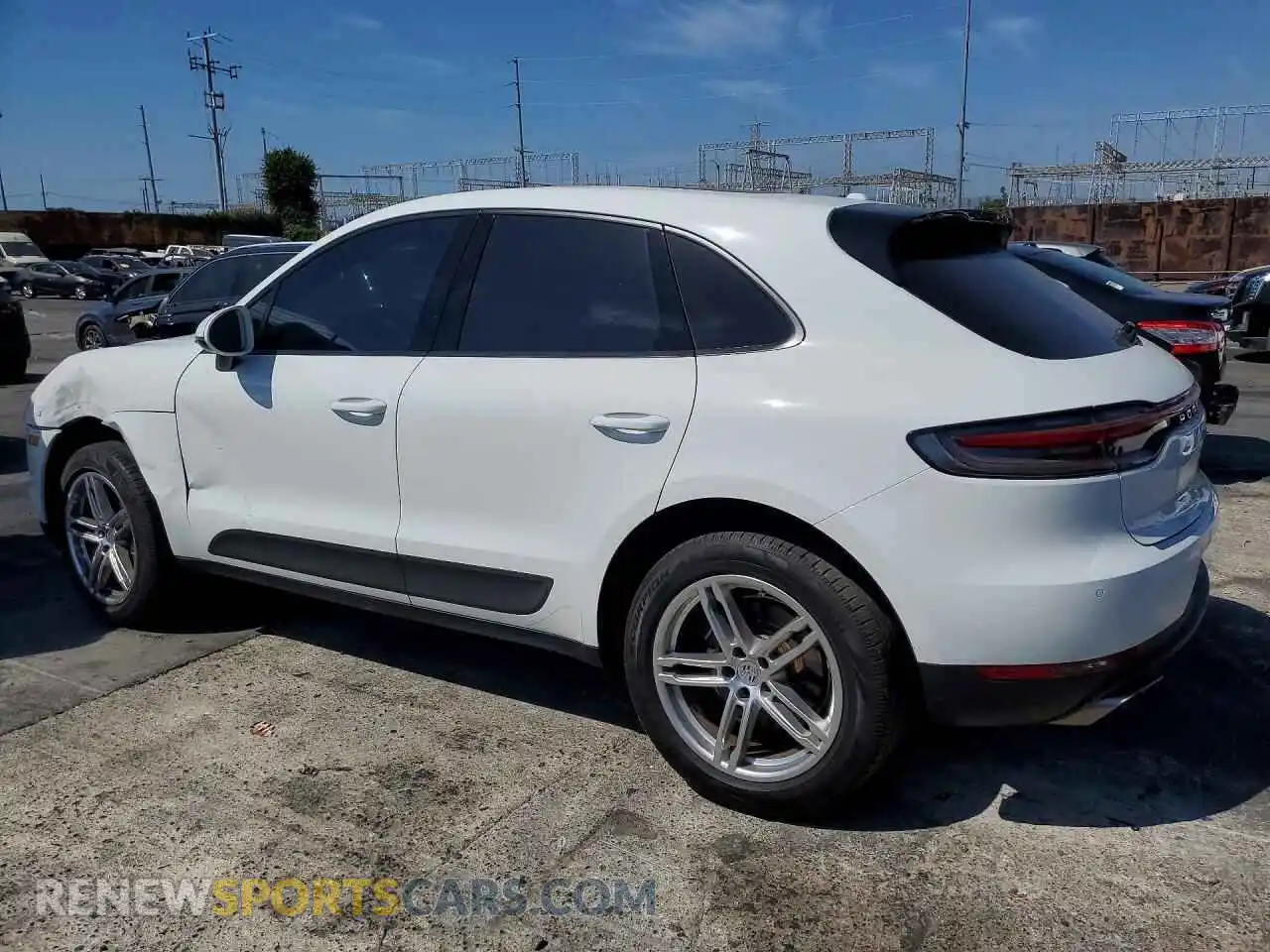 2 Photograph of a damaged car WP1AA2A56MLB03773 PORSCHE MACAN 2021